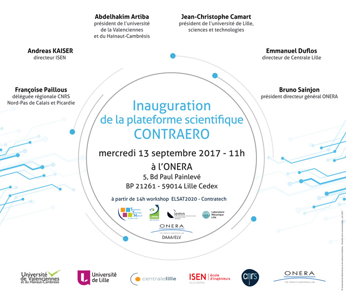 La plateforme CONTRAERO sera inaugurée avant l’atelier, le 13 septembre à partir de 11h00